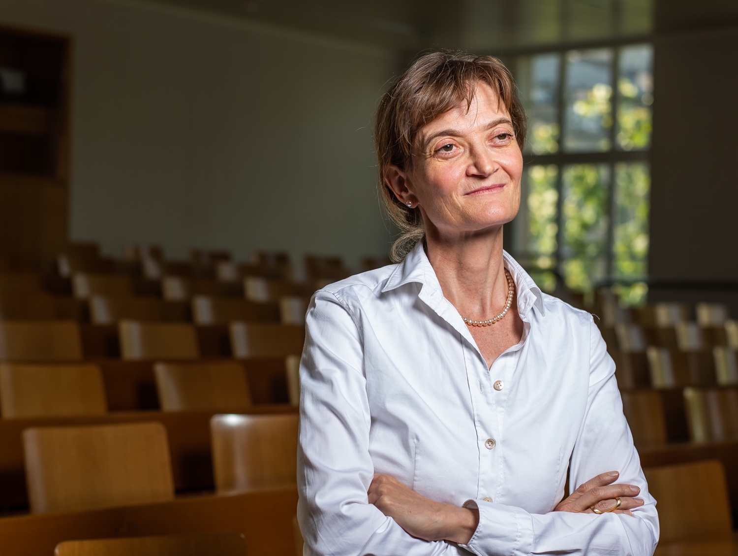 PHOTO: THOMAS LUETHI / 06.09.2018. Prof. Dr. jur. Helen Keller Lehrstuhl für Öffentliches Recht, Europa- und Völkerrecht Universität und Schweizer Richterin am Europäischen Gerichtshof für Menschenrechte im Portrait mit Reza Rafi. WICHTIG!!!!! Bilder dürfen NUR FÜR DAS INTERVIEW IM SOBLI GEBRAUCHT WERDEN. FRAU KELLER WÜNSCHT KEINEN WEITEREN GEBRAUCH DER BILDER ABSEITS VON DEM SOBLI ARTIKEL.