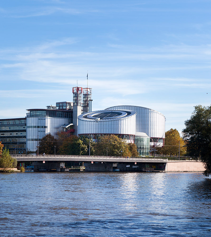 Der Europäische Gerichtshof in Strassburg